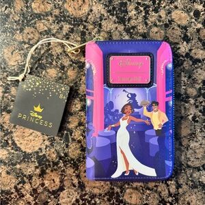 Loungefly X Disney Princess & the Frog Tiana Zip Around Wallet